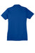 Sport-Tek LST690 Womens Active Mesh Moisture Wicking Short Sleeve Polo Shirt True Royal Blue Flat Back