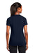 Sport-Tek LST700 Womens Ultimate Performance Moisture Wicking Short Sleeve V-Neck T-Shirt True Navy Blue Model Back