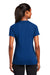 Sport-Tek LST700 Womens Ultimate Performance Moisture Wicking Short Sleeve V-Neck T-Shirt True Royal Blue Model Back