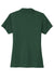 Sport-Tek LST725 Womens PosiCharge Re-Compete Short Sleeve Polo Shirt Forest Green Flat Back