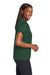 Sport-Tek LST725 Womens PosiCharge Re-Compete Short Sleeve Polo Shirt Forest Green Model Side