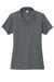 Sport-Tek LST725 Womens PosiCharge Re-Compete Short Sleeve Polo Shirt Iron Grey Flat Front