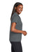 Sport-Tek LST725 Womens PosiCharge Re-Compete Short Sleeve Polo Shirt Iron Grey Model Side