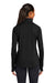 Sport-Tek LST850 Womens Sport-Wick Moisture Wicking 1/4 Zip Sweatshirt Black Model Back