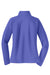 Sport-Tek LST850 Womens Sport-Wick Moisture Wicking 1/4 Zip Sweatshirt Iris Purple Flat Back