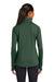 Sport-Tek LST850 Womens Sport-Wick Moisture Wicking 1/4 Zip Sweatshirt Forest Green Model Back