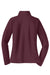 Sport-Tek LST850 Womens Sport-Wick Moisture Wicking 1/4 Zip Sweatshirt Maroon Flat Back