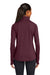 Sport-Tek LST850 Womens Sport-Wick Moisture Wicking 1/4 Zip Sweatshirt Maroon Model Back