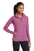 Sport-Tek LST850 Womens Sport-Wick Moisture Wicking 1/4 Zip Sweatshirt Heather Pink Rush Model 3q