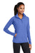 Sport-Tek LST850 Womens Sport-Wick Moisture Wicking 1/4 Zip Sweatshirt Heather True Royal Blue Model 3q