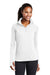 Sport-Tek LST850 Womens Sport-Wick Moisture Wicking 1/4 Zip Sweatshirt White Model Front