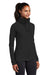 Sport-Tek LST852 Womens Sport-Wick Moisture Wicking Full Zip Jacket Black Model 3q