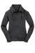 Sport-Tek LST852 Womens Sport-Wick Moisture Wicking Full Zip Jacket Charcoal Grey Flat Front