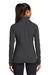 Sport-Tek LST852 Womens Sport-Wick Moisture Wicking Full Zip Jacket Charcoal Grey Model Back