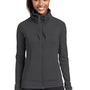 Sport-Tek Womens Sport-Wick Moisture Wicking Full Zip Jacket - Charcoal Grey