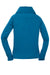 Sport-Tek LST852 Womens Sport-Wick Moisture Wicking Full Zip Jacket Peacock Blue Flat Back