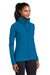 Sport-Tek LST852 Womens Sport-Wick Moisture Wicking Full Zip Jacket Peacock Blue Model 3q