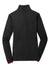 Sport-Tek LST853 Womens Sport-Wick Moisture Wicking Full Zip Jacket Black/True Red Flat Back