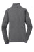 Sport-Tek LST853 Womens Sport-Wick Moisture Wicking Full Zip Jacket Heather Charcoal Grey/True Navy Blue Flat Back