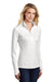 Sport-Tek LST855 Womens Sport-Wick Moisture Wicking 1/4 Zip Sweatshirt White Model 3q