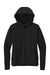 Sport-Tek LST856 Womens Sport-Wick Stretch 1/4 Zip Hooded Sweatshirt Hoodie Black Flat Front