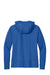 Sport-Tek LST856 Womens Sport-Wick Stretch 1/4 Zip Hooded Sweatshirt Hoodie True Royal Blue Flat Back