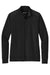 Sport-Tek LST857 Womens Sport-Wick Stretch Full Zip Cadet Jacket Black Flat Front