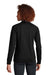 Sport-Tek LST857 Womens Sport-Wick Stretch Full Zip Cadet Jacket Black Model Back