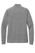 Sport-Tek LST857 Womens Sport-Wick Stretch Full Zip Cadet Jacket Heather Charcoal Grey Flat Back