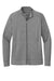 Sport-Tek LST857 Womens Sport-Wick Stretch Full Zip Cadet Jacket Heather Charcoal Grey Flat Front