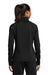 Sport-Tek LST90 Womens Full Zip Track Jacket Black Model Back