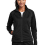 Sport-Tek Womens Full Zip Track Jacket - Black