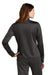 Sport-Tek LST94 Womens Full Zip Track Jacket Graphite Grey/Black Model Back