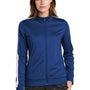 Sport-Tek Womens Full Zip Track Jacket - True Royal Blue/White