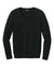 Port Authority LSW2850 Womens Easy Care V-Neck Long Sleeve Sweater Deep Black Flat Front