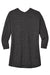 Port Authority LSW416 Womens Long Sleeve Cocoon Sweater Black Marl Flat Back