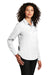 Port Authority LW401 Womens Performance Moisture Wicking Long Sleeve Button Down Shirt White Model 3q