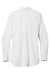 Port Authority LW680 Womens City Moisture Wicking Long Sleeve Polo Shirt White Flat Back