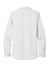 Port Authority LW808 Womens SuperPro Wrinkle Resistant React Long Sleeve Button Down Shirt White Flat Back