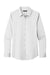 Port Authority LW808 Womens SuperPro Wrinkle Resistant React Long Sleeve Button Down Shirt White Flat Front