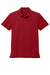 Mercer+Mettle MM1004 Mens Stretch Pique Short Sleeve Polo Shirt Apple Red Flat Front