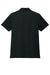 Mercer+Mettle MM1004 Mens Stretch Pique Short Sleeve Polo Shirt Deep Black Flat Back