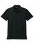 Mercer+Mettle MM1004 Mens Stretch Pique Short Sleeve Polo Shirt Deep Black Flat Front