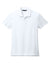 Mercer+Mettle MM1004 Mens Stretch Pique Short Sleeve Polo Shirt White Flat Front