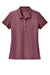 Mercer+Mettle MM1005 Womens Stretch Pique Short Sleeve Polo Shirt Rosewood Flat Front