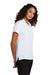 Mercer+Mettle MM1005 Womens Stretch Pique Short Sleeve Polo Shirt White Model Side