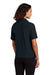 Mercer+Mettle MM1015 Womens Moisture Wicking Short Sleeve Polo Shirt Night Navy Blue Model Back