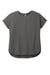 Mercer+Mettle MM2015 Womens Stretch Crepe Short Sleeve Crewneck Anchor Grey Flat Front