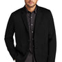 Mercer+Mettle Mens Snag Resistant Relaxed Knit Blazer w/ Pockets - Deep Black - COMING SOON