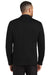 Mercer+Mettle MM3030 Mens Relaxed Knit Blazer Deep Black Model Back